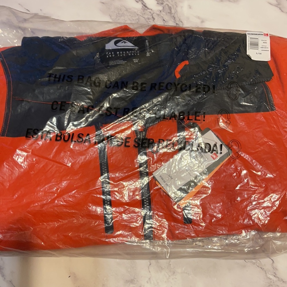 🔥 Quiksilver Fairbanks Snowboard Jacket - Kids NWT - Picture 5 of 5